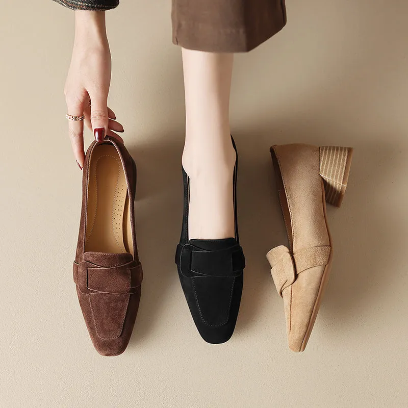 Suede Loafers Women - Zyah