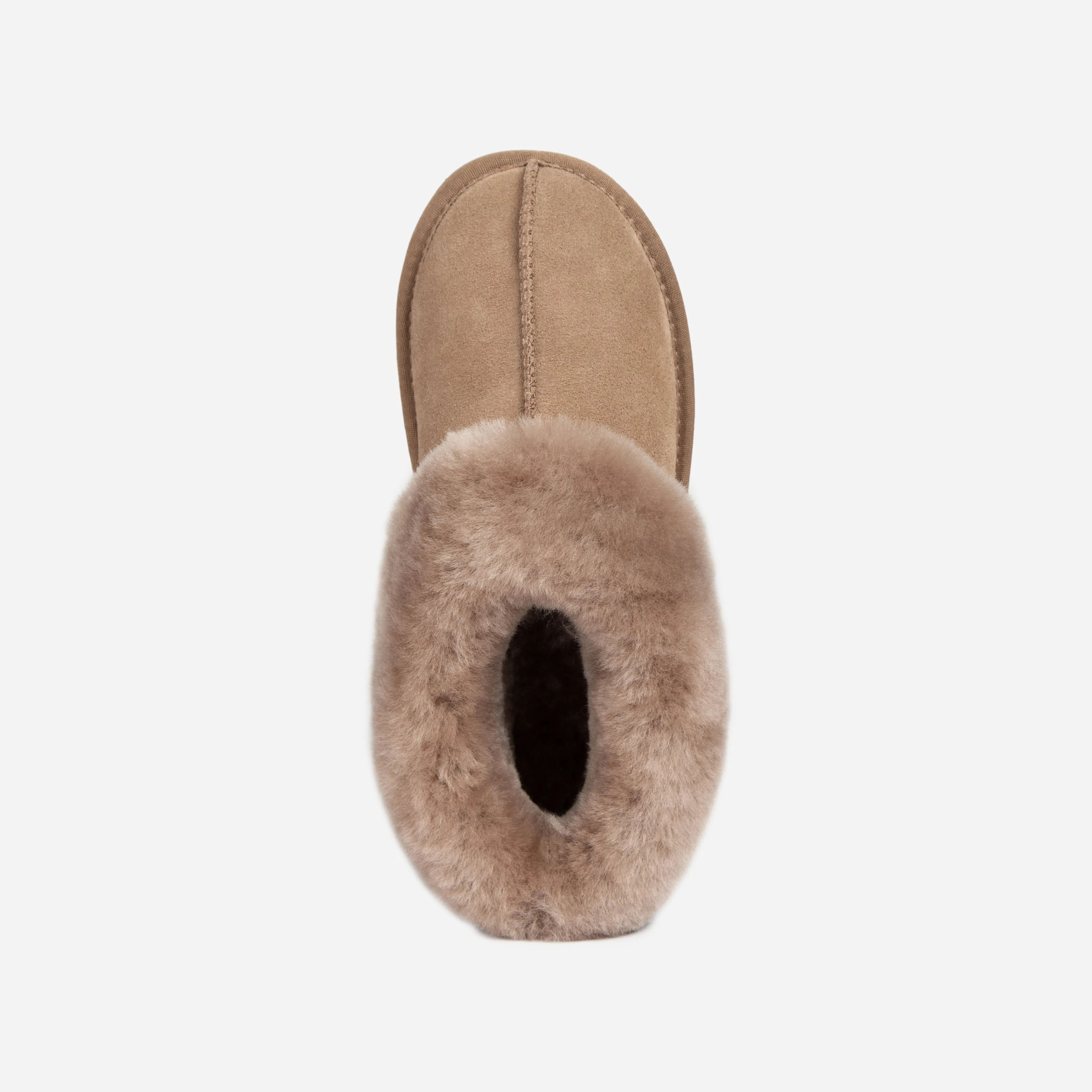 Ugg Slippers Collar Unisex Premium Sheepskin Slippers Suede