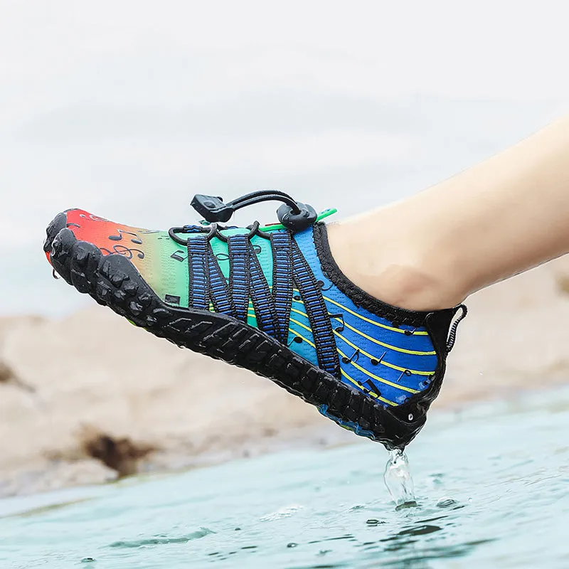 Water Shoes for Kids (Music Printed) - Barefoot Non-slip Aqua Sports Quick Dry Shoes
