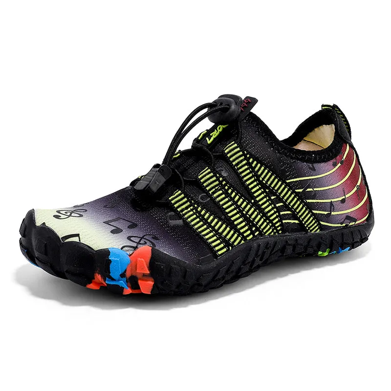 Water Shoes for Kids (Music Printed) - Barefoot Non-slip Aqua Sports Quick Dry Shoes